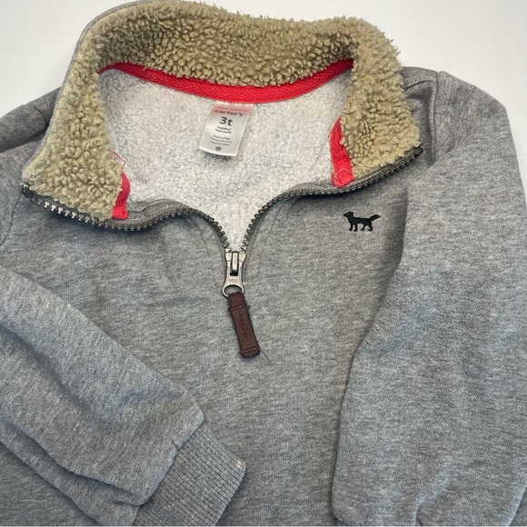 Carter’s 3T GRAY Pullover Sweat Shirt PRELOVED - Picture 2 of 7